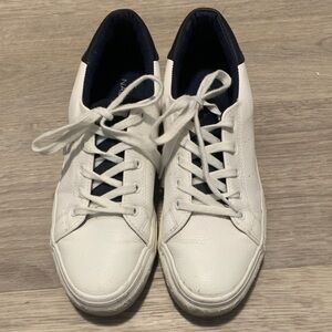 Nautica White Leather Sneakers
